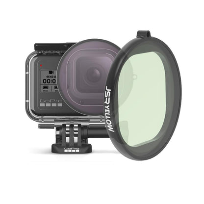 Gopro Hero8 Round Diving Lens Filter - Pink