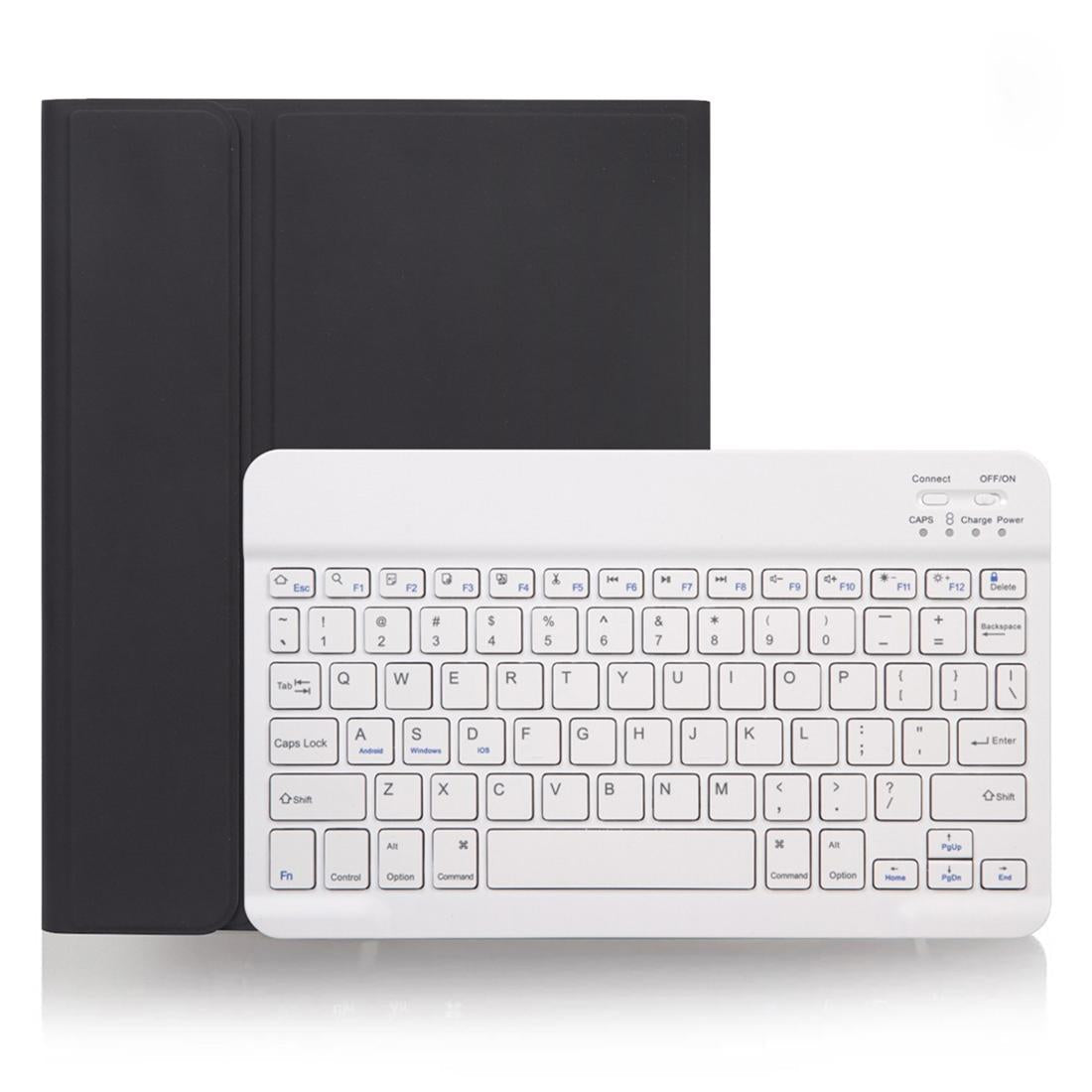 Detachable Bluetooth Keyboard Tablet Case For Ipad Pro 11 With Pen Slot - Plain Texture - Pink