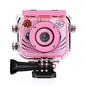 Waterproof 5.0mp Kids' Digital Camera with 1.77 Screen - G20 - Pink