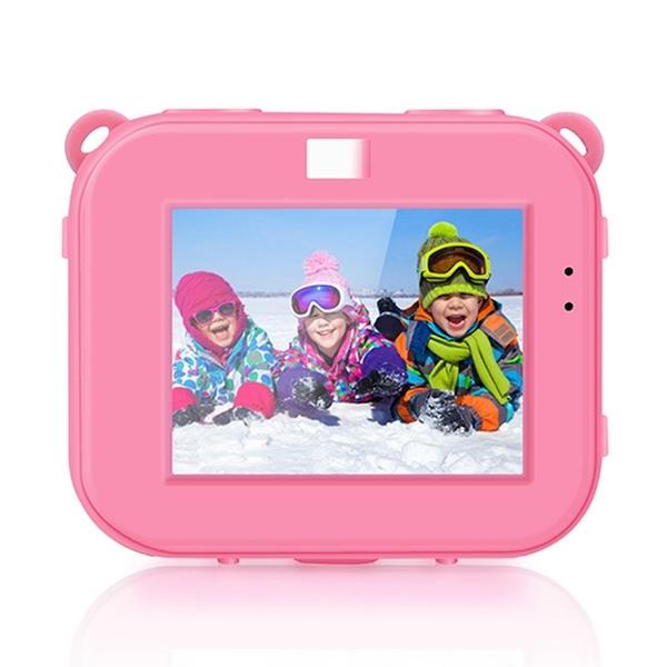 Waterproof 5.0mp Kids' Digital Camera with 1.77 Screen - G20 - Pink
