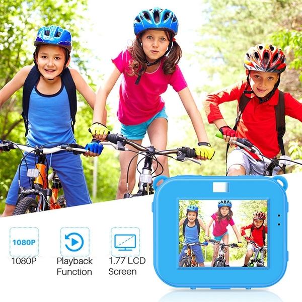 Waterproof 5.0mp Kids' Digital Camera with 1.77 Screen - G20 - Pink