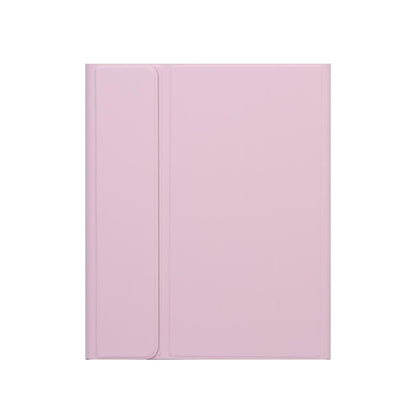 Detachable Bluetooth Keyboard Tablet Case For Ipad Pro 11 With Touchpad Pen Slot & Backlight - Plain Texture - Pink