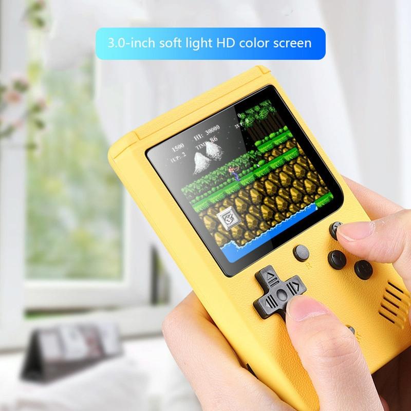 Retro Mini Handheld Game Console - 3.0 Inch 800 Games Av Output - Green