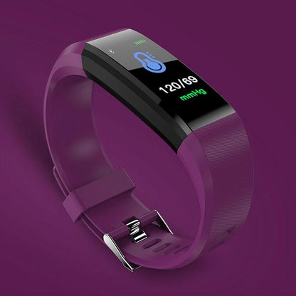 Smart Oled Bracelet With Call Reminder And Health Monitoring - Green