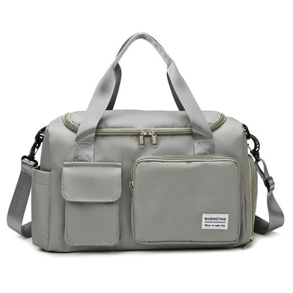 Compact Waterproof Gym Bag For Travel - Size S - Light Pink