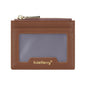 Light & Thin Card Bag Multifunctional Coin Purse - Brown