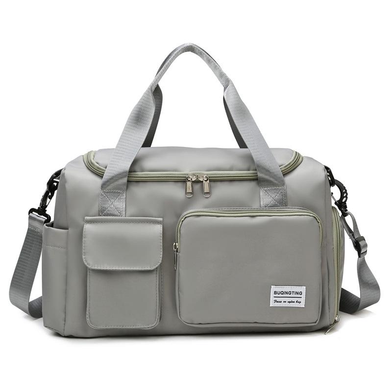 Waterproof Gym Bag For Travel - Size L - Light Pink
