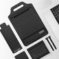 Versatile Laptop Bag with Mouse Pad Stand - Black