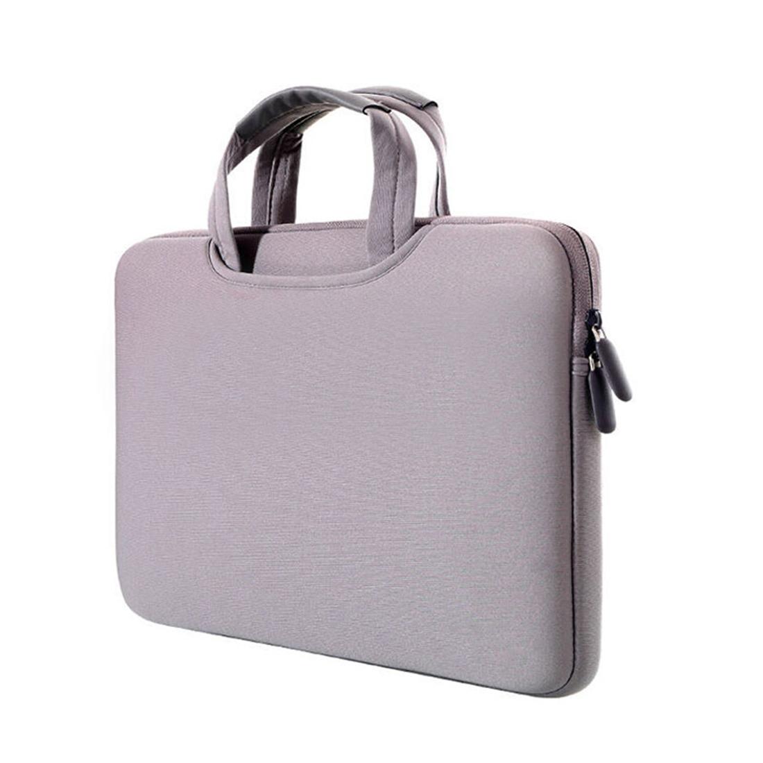 Portable Air Permeable Handheld Sleeve for Macbook Air / Pro and Laptops - 38x27.5x3.5cm 15.4 Inch - Green