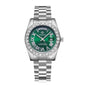 Waterproof Quartz Watch for Fashionable Life - Green