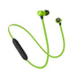 Waterproof X5 Sports Bluetooth Earbuds with Magnetic Design - Green