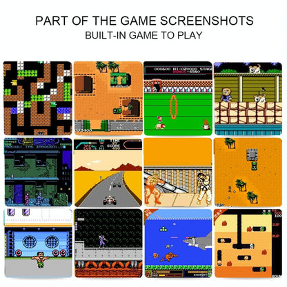 Retro Handheld Game Console With 152 Built-In Games - 2.5 Lcd 8-Bit True Colour - Green