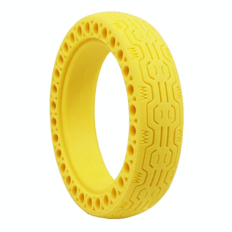 8.5 Electric Scooter Tire for Xiaomi Mijia M365 - Shock-absorbing Honeycomb Design - Green