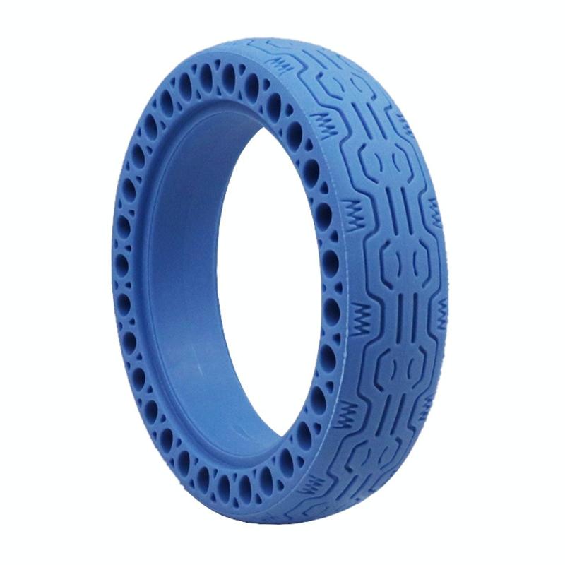 8.5 Electric Scooter Tire for Xiaomi Mijia M365 - Shock-absorbing Honeycomb Design - Green