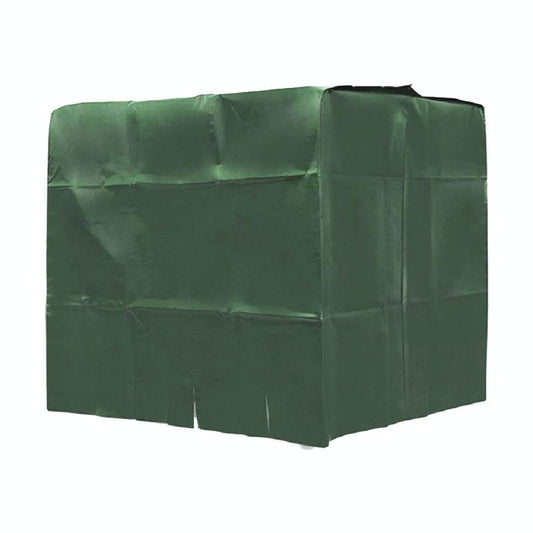 Water Tank Sunscreen Dust Cover - 1000L Capacity 210D Oxford Cloth - Green
