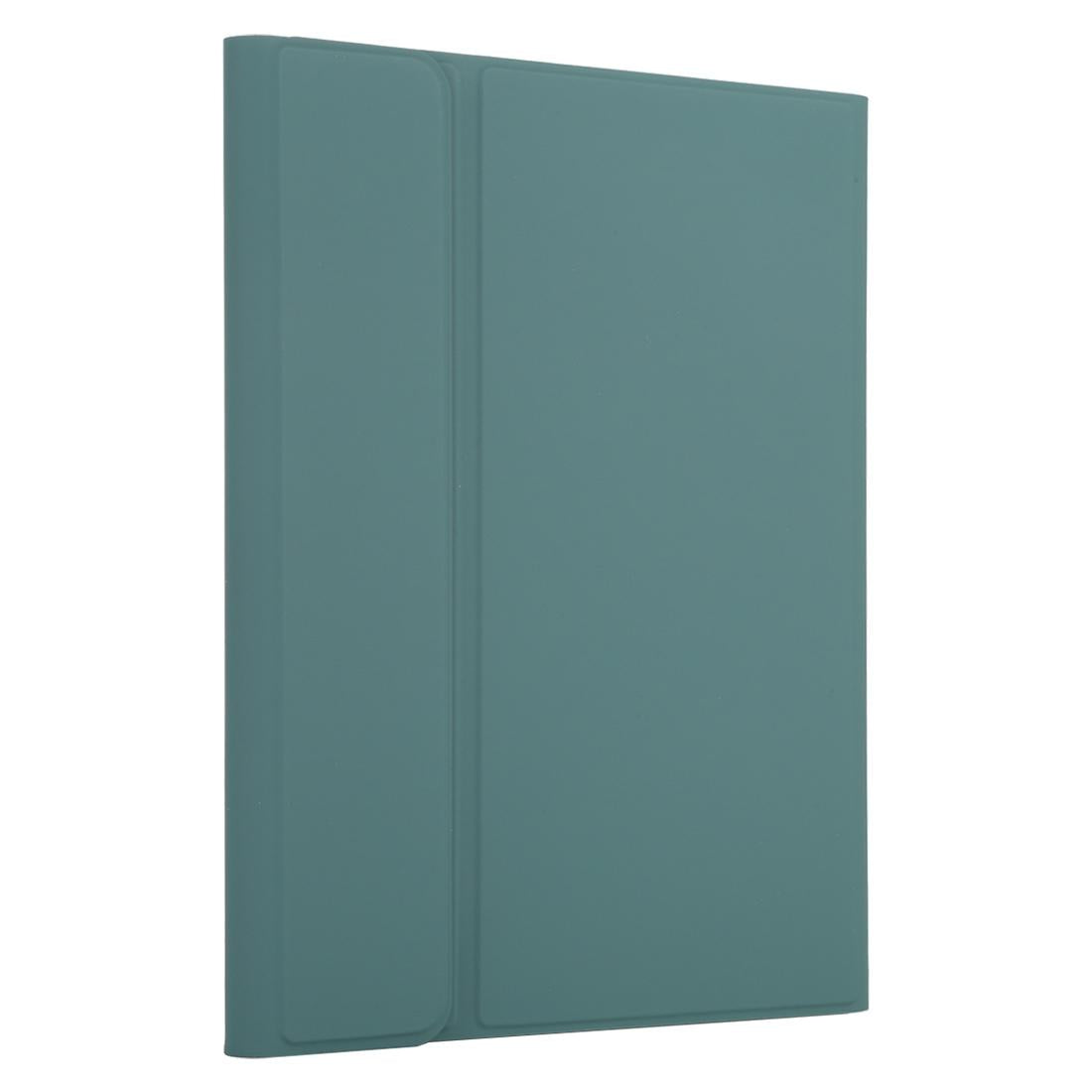 Bluetooth Tablet Case For Ipad Pro 11 With Detachable Microfiber Leather Pen Slot & Holder - Dark Green