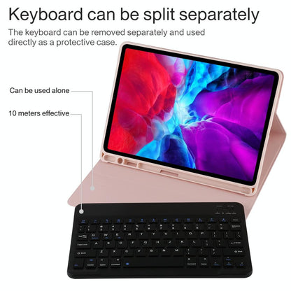 Bluetooth Tablet Case For Ipad Pro 11 With Detachable Microfiber Leather Pen Slot & Holder - Dark Green