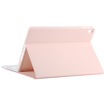 Bluetooth Keyboard & Tablet Case For Ipad 10.2 / Ipad Air 2019 - Detachable Touch Pad Pen Slot Holder - Microfiber Leather - Dark Green