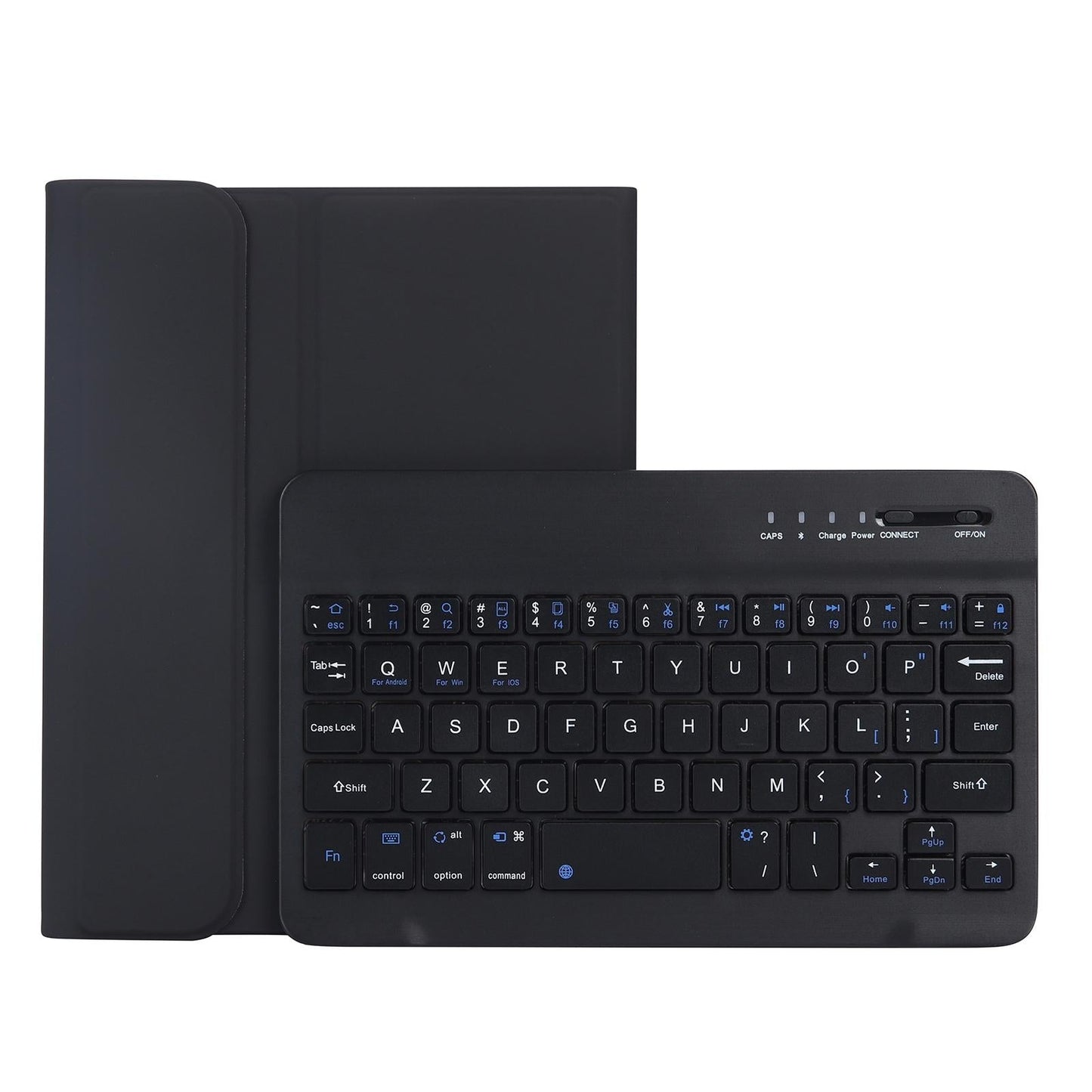 Ultra-Thin Bluetooth Keyboard Tablet Case For Ipad Mini 6 With Stand And Pen Slot - Candy Colour - Dark Green