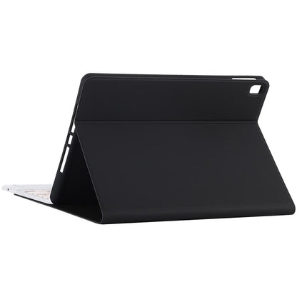 Bluetooth Keyboard & Tablet Case For Ipad 10.2 / Ipad Air 2019 - Detachable Touch Pad Pen Slot Holder - Pink Leather - Dark Green