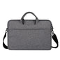 Waterproof Oxford Cloth One-Shoulder Handbag For 15.6 Laptops - Hidden Portable Strap - Dark Gray