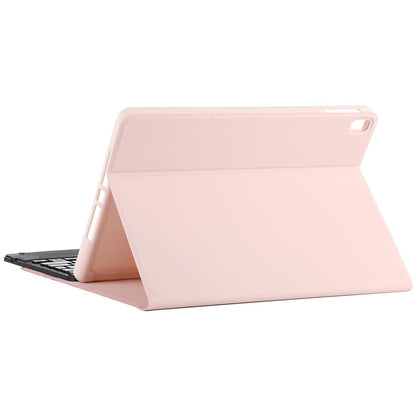 Bluetooth Keyboard & Tablet Case For Ipad 10.2 / Ipad Air 2019 - Detachable Touch Pad Pen Slot Holder - Microfiber Leather - Dark Green