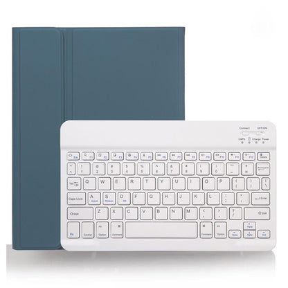 Detachable Bluetooth Keyboard Tablet Case For Ipad Pro 11 With Pen Slot - Plain Texture - Dark Green