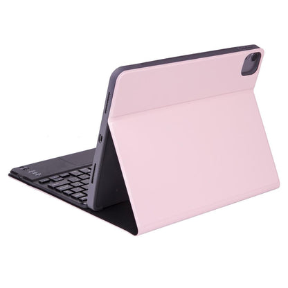 Detachable Bluetooth Keyboard Tablet Case For Ipad Pro 11 With Touchpad Pen Slot & Backlight - Plain Texture - Dark Green