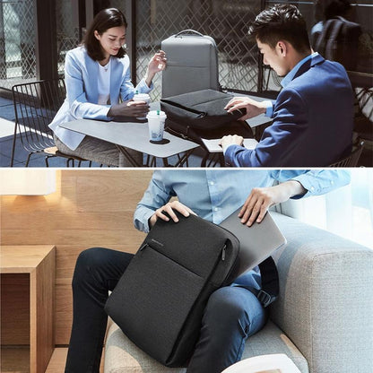 15.6-Inch Waterproof Laptop Backpack - Dark Gray