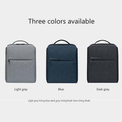 15.6-Inch Waterproof Laptop Backpack - Dark Gray