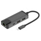 8Pin To Rj45 Usb 2.0 Hub Adapter - Dark Green