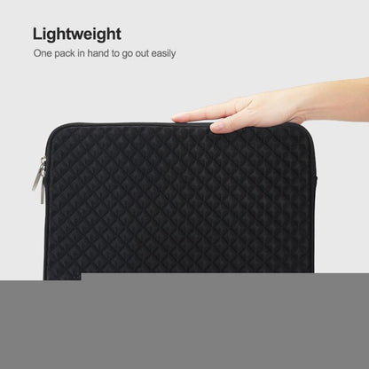 Textured Diamond Laptop Sleeve - Mint Green