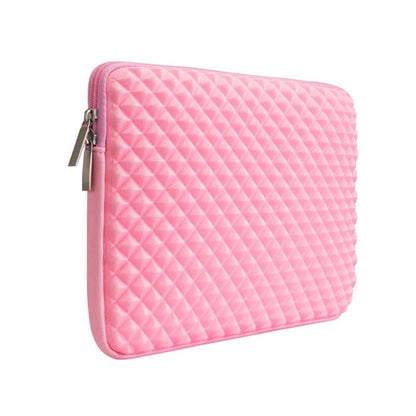 Textured Diamond Laptop Sleeve - Mint Green