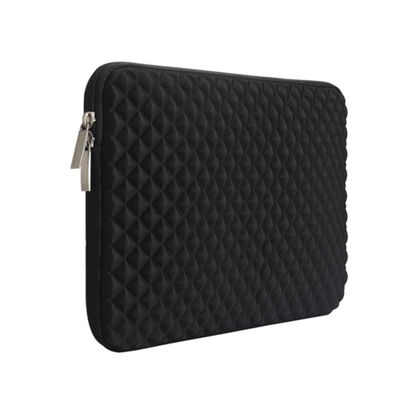 Textured Diamond Laptop Sleeve - Mint Green