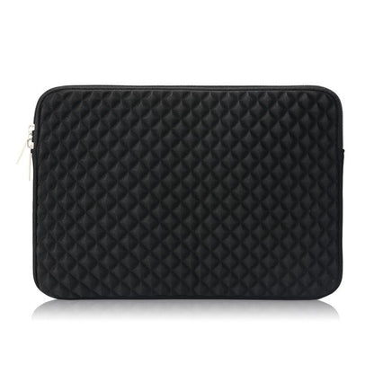 Textured Diamond Laptop Sleeve - Mint Green
