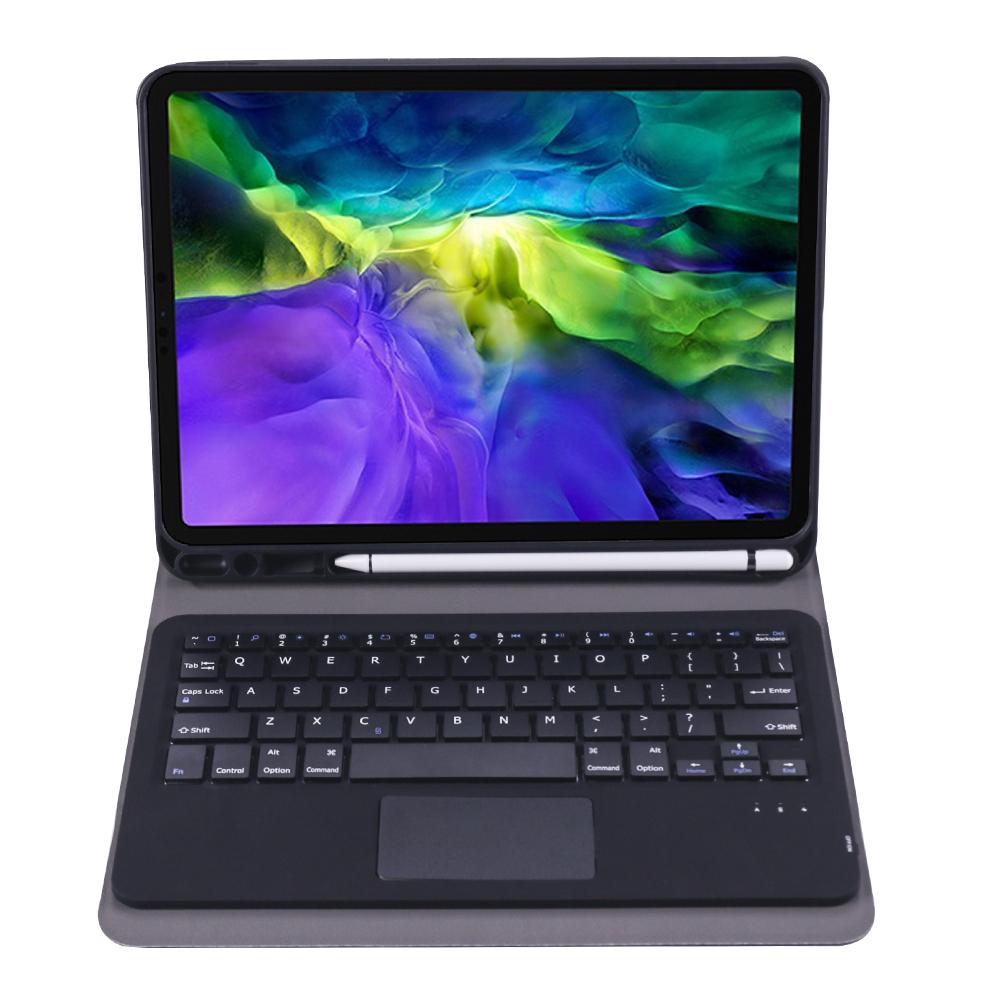 Detachable Bluetooth Keyboard Tablet Case For Ipad Pro 11 With Touchpad & Pen Slot - Rose Gold