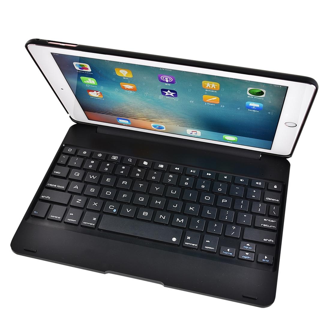 Horizontal Flip Tablet Case With Bluetooth Keyboard For Ipad Pro 9.7 / Ipad Air 2 - Rose Gold
