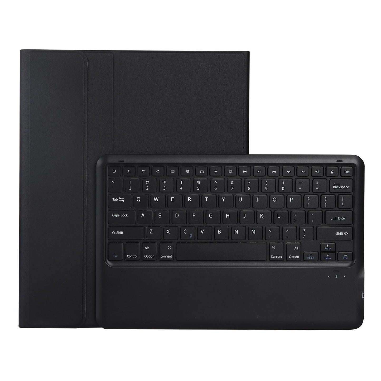 Ultra-Thin Detachable Bluetooth Keyboard Leather Case For Ipad Pro 12.9 2018 With Pen Slot - Rose Gold
