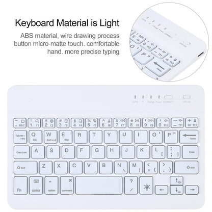 Ultra-Thin Detachable Bluetooth Keyboard Leather Case For Ipad Mini 6 - Rose Gold
