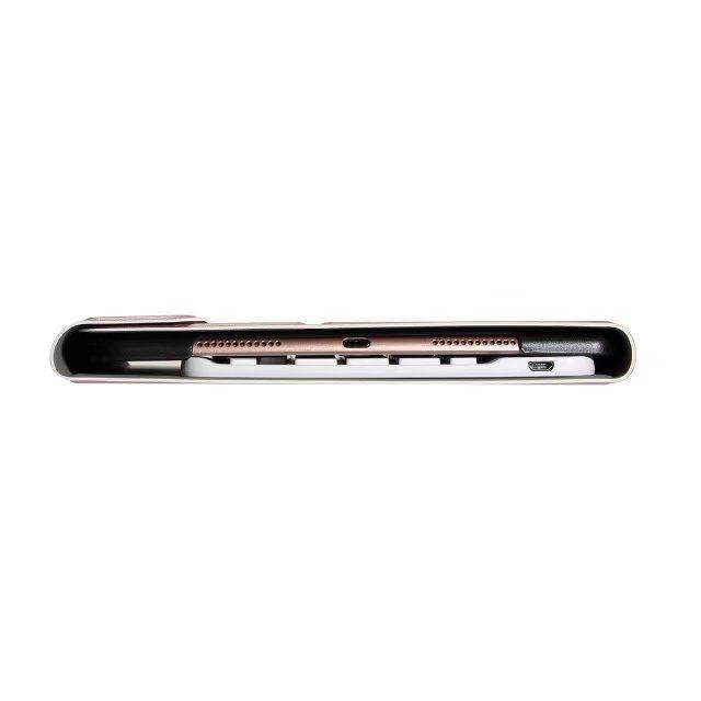 Bluetooth Keyboard & Leather Tablet Case For Ipad Pro / Air 9.7 2017 / 2018 - Detachable & Horizontal Flip With Holder - Rose Gold