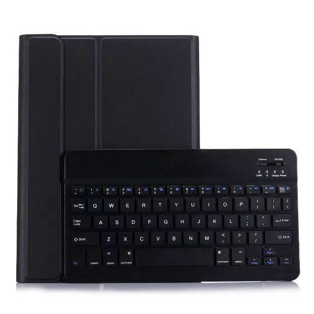 Bluetooth Keyboard & Leather Tablet Case For Ipad Pro / Air 9.7 2017 / 2018 - Detachable & Horizontal Flip With Holder - Rose Gold