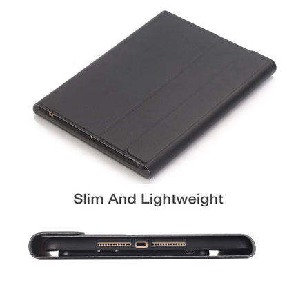 Bluetooth Keyboard & Leather Tablet Case For Ipad Pro / Air 9.7 With Detachable Design & Pencil Holder - Rose Gold