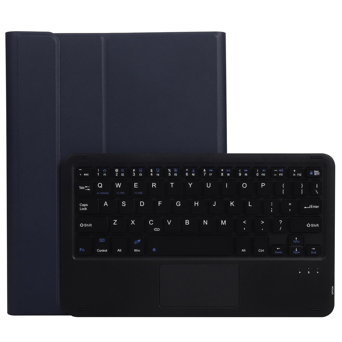 2-In-1 Bluetooth Keyboard & Leather Tablet Case For Ipad Pro 11 / Ipad Air 2020 - Rose Gold