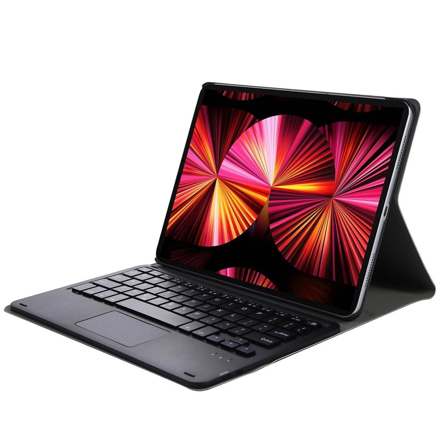 2-In-1 Bluetooth Keyboard & Leather Tablet Case For Ipad Pro 11 / Ipad Air 2020 - Rose Gold