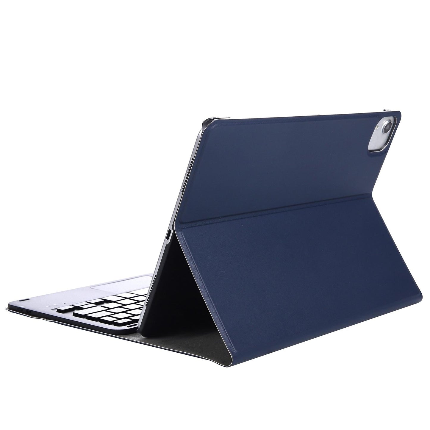 2-In-1 Bluetooth Keyboard & Leather Tablet Case For Ipad Pro 11 / Ipad Air 2020 - Rose Gold