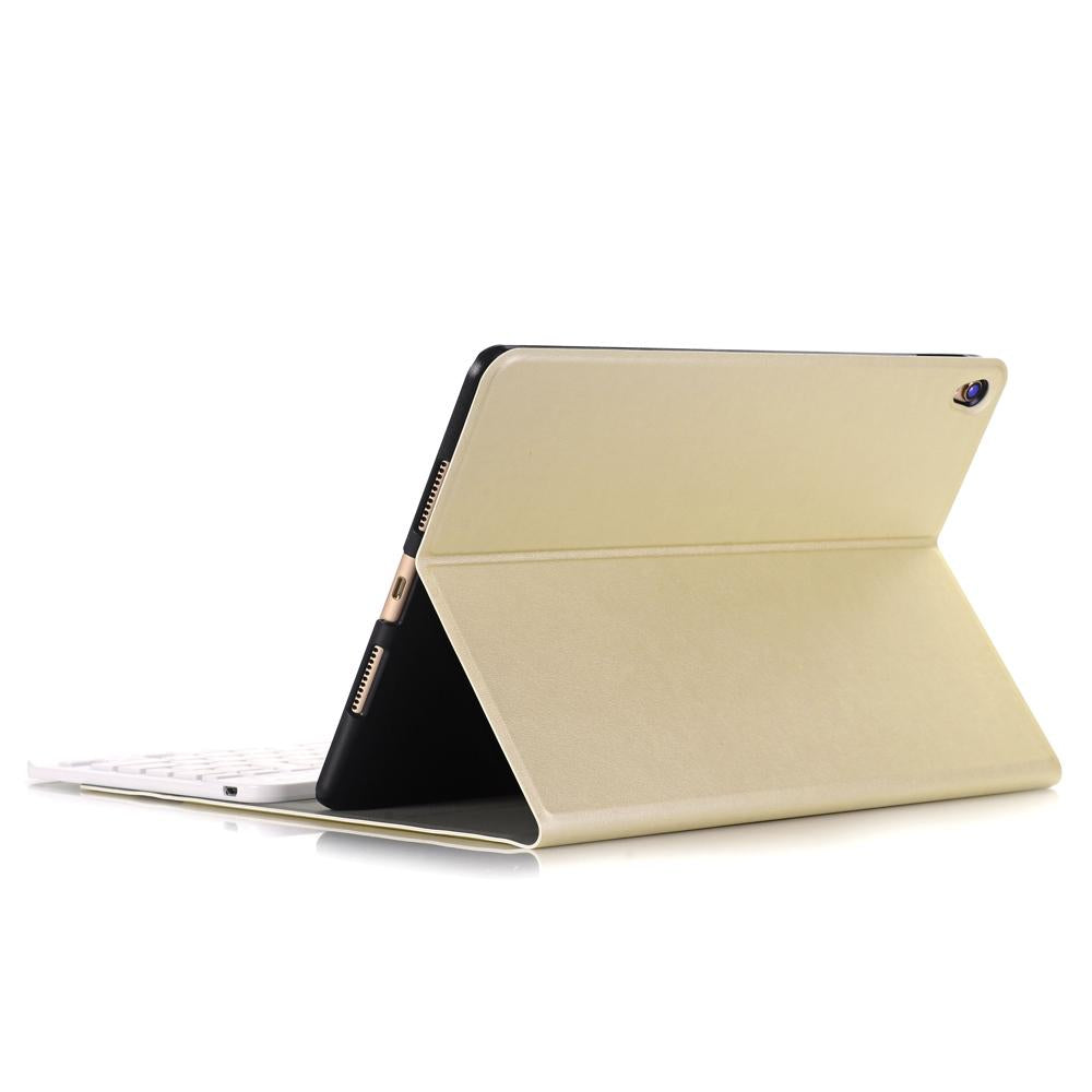 10.2 Ipad Bluetooth Keyboard Case With Stand - Ultra-Thin & Detachable - Rose Gold