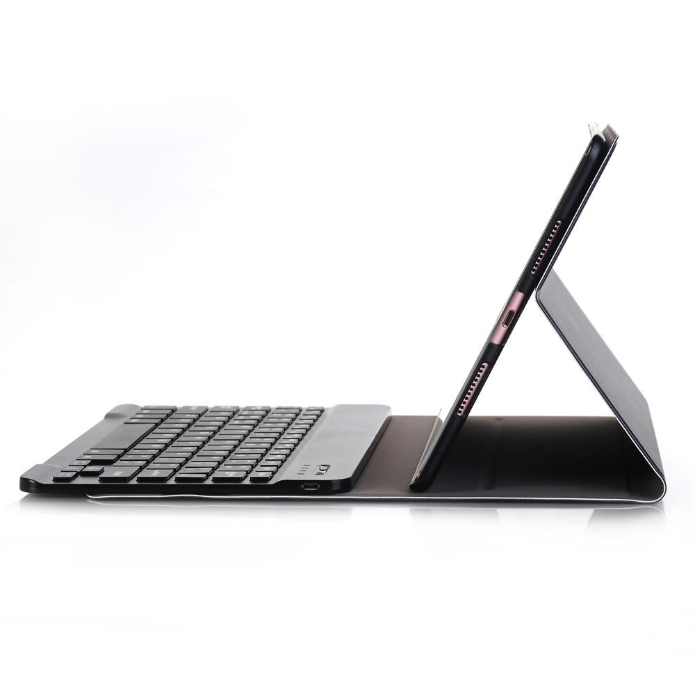 10.2 Ipad Bluetooth Keyboard Case With Stand - Ultra-Thin & Detachable - Rose Gold