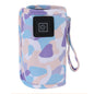 Vibe Geeks 3 Temperature Insulated Milk Baby Bottle Warmer- Usb Plugged-in - White