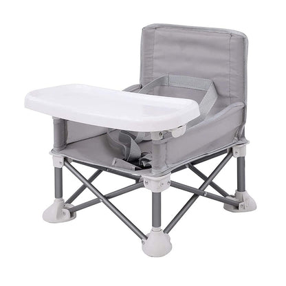 Vibe Geeks Foldable Camping and Dining Chair Outdoor Booster Seat for Toddlers - Green