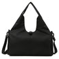 Vibe Geeks Large Capacity Dry and Wet Separation Wear-resistant Sports Fitness Storage Bag - Black